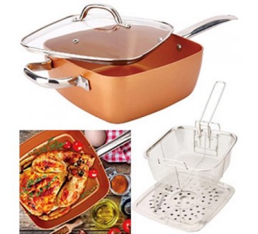 Univerzális BIO serpenyő COPPER DeLuxe
