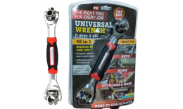 Univerzális csavarkulcs elforgatható fejjel - Universal Wrench 48v1